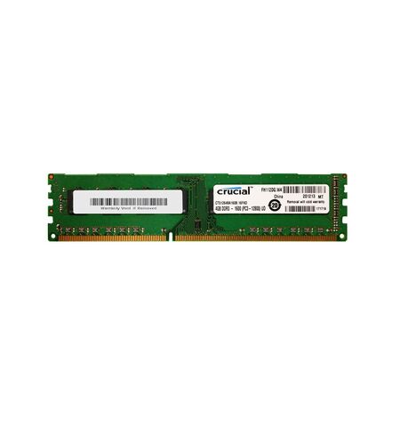 Оперативная память Crucial 4GB DDR3-1600 DIMM PC3-12800 (CT51264BA160B)