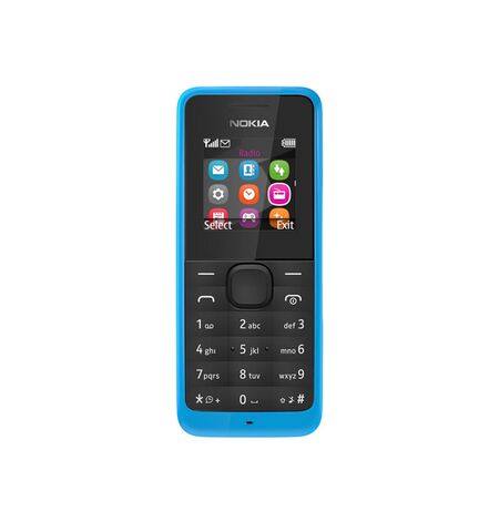 Кнопочный телефон Nokia 105 (RM-1134) Cyan