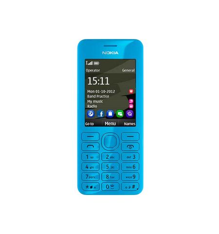 Мобильный телефон Nokia Asha 206.1 Cyan