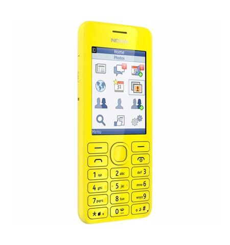 Мобильный телефон Nokia 206.1 Asha Yellow