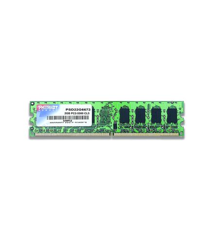 Оперативная память Patriot 2GB DDR2-800 DIMM PC2-6400