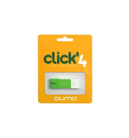 USB Flash QUMO Click 4GB Jade