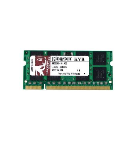 Оперативная память Kingston ValueRAM 2GB DDR2-800 SO-DIMM PC2-6400 (KVR800D2S6/2G)