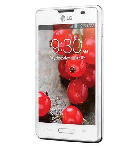 Смартфон LG E440 Optimus L4 II White