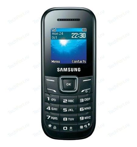 Мобильный телефон Samsung GT-E1200M Black