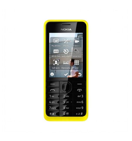 Nokia 301 Dual SIM Yellow