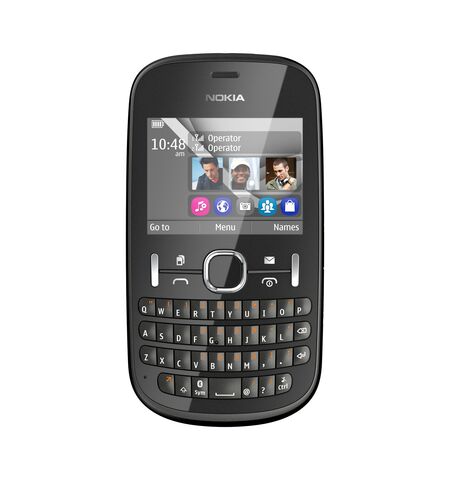 Мобильный телефон Nokia 200 Asha (Dual Sim) graphite
