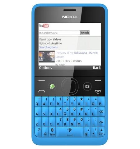 Nokia Asha 210.2 Dual SIM Cyan