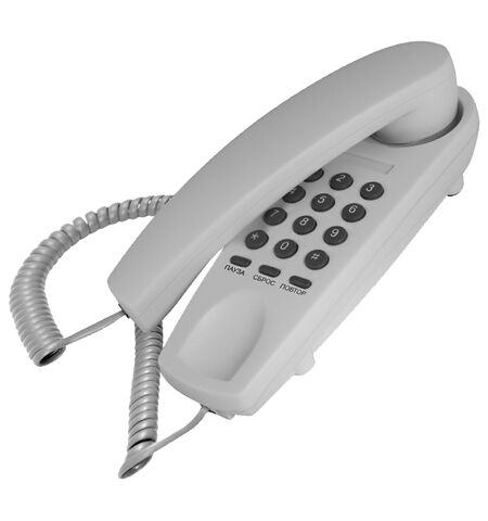 Проводной телефон Texet TX-225, Grey