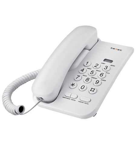 Проводной телефонTexet TX-212 light grey