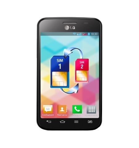 Смартфон  LG E445 Optimus L4 II Black