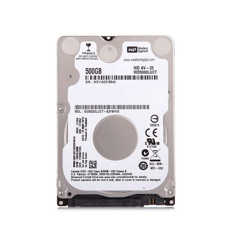 WD AV-25 500GB (WD5000LUCT)