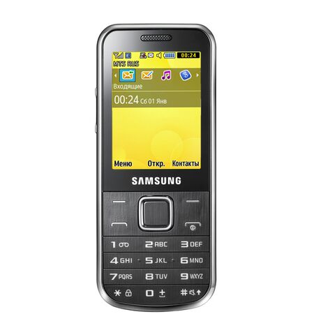 Мобильный телефон Samsung GT-C3530 chrome silver
