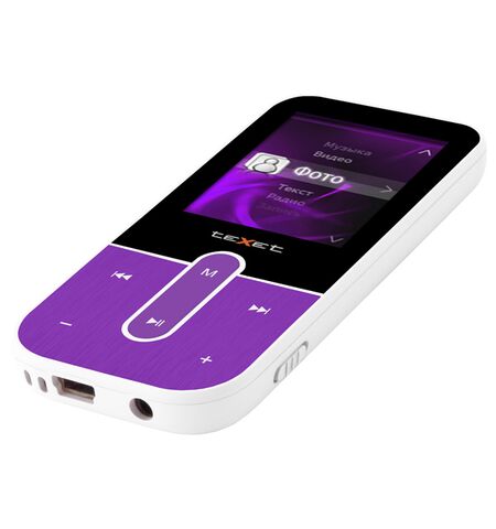 MP3-плеер teXet T-50 4GB Violet