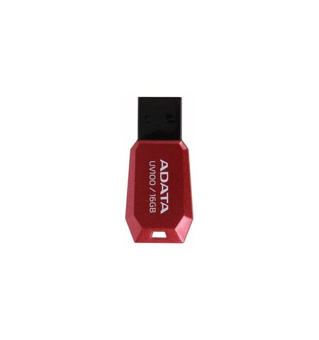 USB Flash ADATA DashDrive UV100 16GB Red (AUV100-16G-RRD)