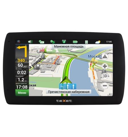 GPS-навигатор teXet TN-833 RDVR HD