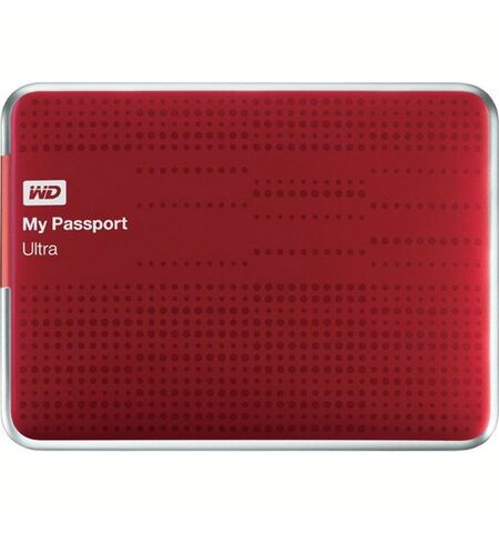 Внешний жесткий диск Western Digital My Passport Ultra 1TB Red (WDBJNZ0010BRD)