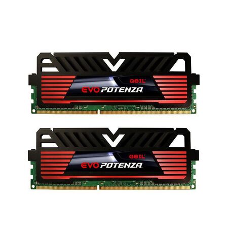 Оперативная память GeIL EVO Potenza Onyx Black 8GB kit (2x4GB) DDR3-1600 PC3-12800 (GPB38GB1600C11DC)