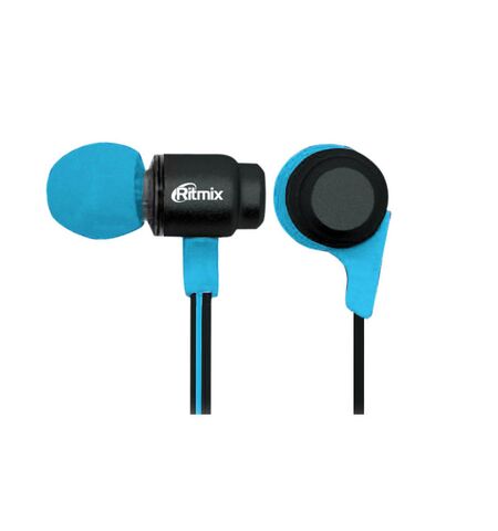 Наушники Ritmix RH-185 Black-Blue