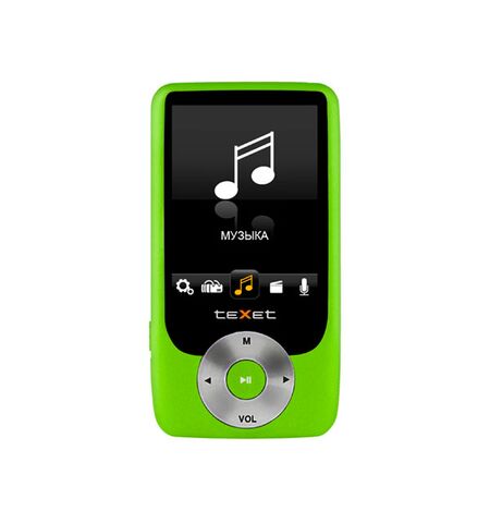 MP3-плеер teXet T-795 4GB Green