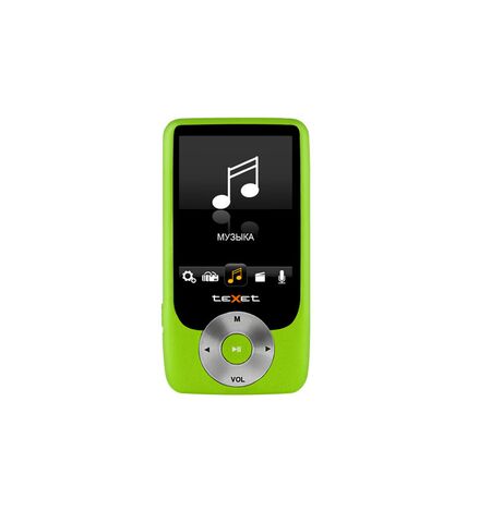 MP3 плеер TeXet T-79 8GB Green