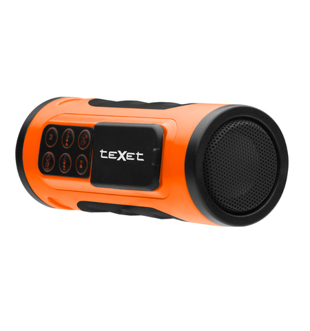 Портативная аудиосистема TeXet Drum Orange
