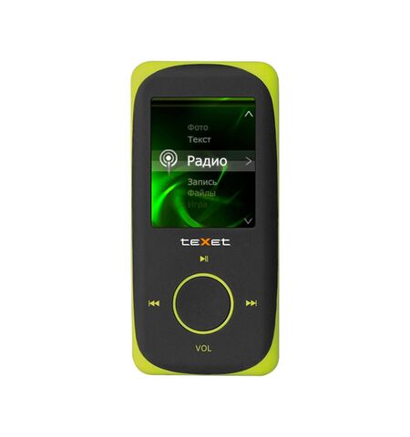 MP3-плеер teXet T-189 4GB Green