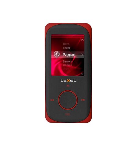 MP3-плеер teXet T-189 4GB Red