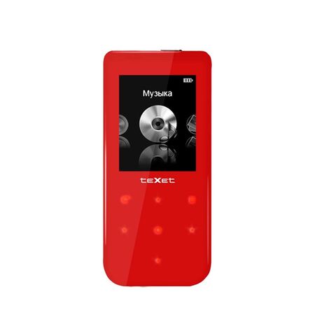 MP3-плееры Texet T-199 4GB Red