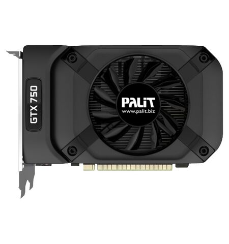 Видеокарта Palit GeForce GTX 750 StormX OC 1024MB GDDR5 (NE5X750S1301-1073F)