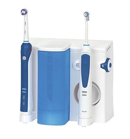 Электрическая зубная щетка и ирригатор Braun Oral-B Professional Care OxyJet + 3000 (OC20.535.3X)