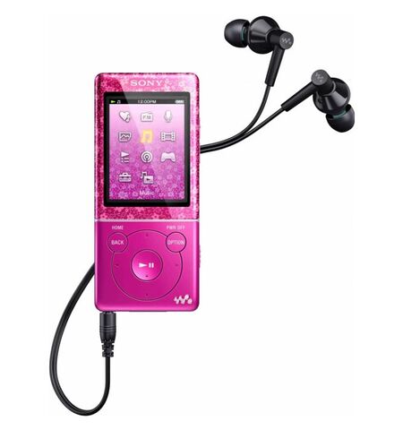 MP3-плеер Sony NWZ-E474 Pink (8Gb)