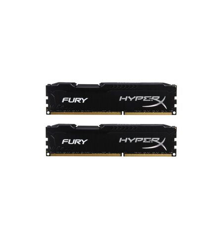 Оперативная память Kingston HyperX Fury Black 16GB kit (2x8GB) DDR3-1866 PC3-14900 (HX318C10FBK2/16)