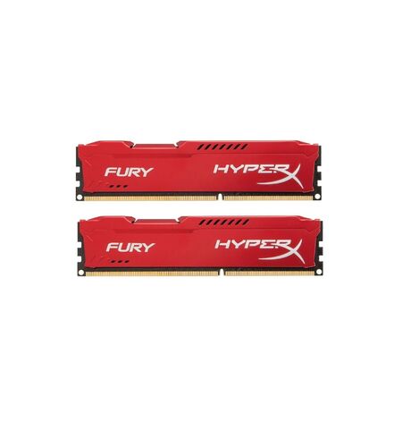 Оперативная память Kingston HyperX Fury Red 16GB kit (2x8GB) DDR3-1866 PC3-14900 (HX318C10FRK2/16)