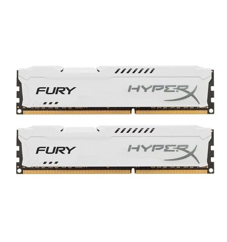 Оперативная память Kingston HyperX Fury White 16GB kit (2x8GB) DDR3-1866 PC3-14900 (HX318C10FWK2/16)