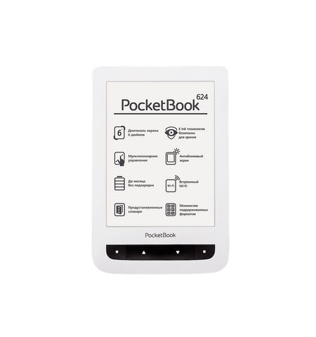 Электронная книга PocketBook Basic Touch 624 White