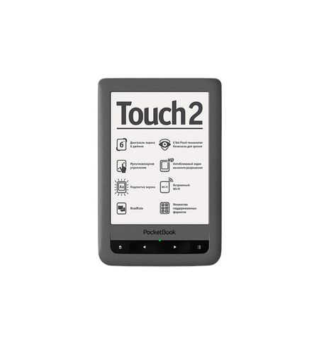 Электронная книга PocketBook Touch Lux 2 626 Grey