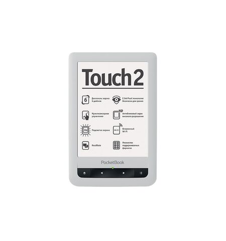 Электронная книга PocketBook Touch Lux 2 626 White