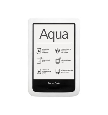 Электронная книга PocketBook Aqua 640 White