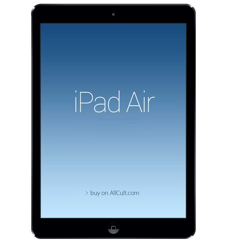 Планшет Apple iPad Air 16GB 4G Space Grey (ME991LL/A)