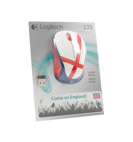 Мышь Logitech Wireless Mouse M235 England (910-004030)