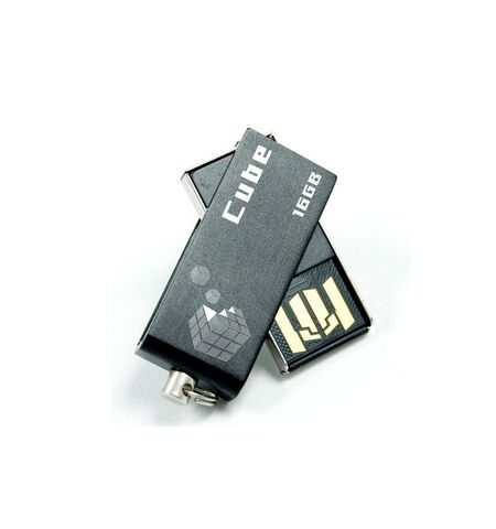 USB Flash GOODRAM 16GB Cube Black  (PD16GH2GRCUKR9)