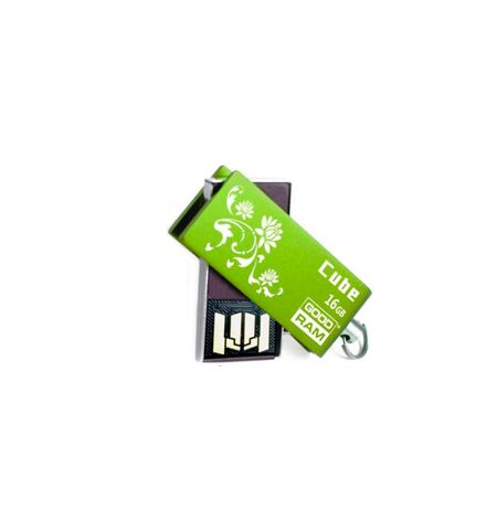 USB Flash GOODRAM 16GB Cube Green Spring Edition (PD16GH2GRCUGR9+S)