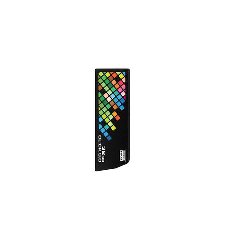 USB Flash GOODRAM 32GB Cl!ck Black (PD32GH3GRCLKR9)