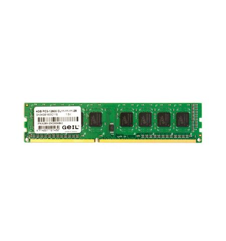 Оперативная память GeIL 4GB DDR3-1600 PC3-12800 (GN34GB1600C11S)