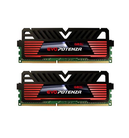 Оперативная память GeIL EVO Potenza Onyx Black 8GB kit (2x4GB) DDR3-1866 PC3-15000 (GPB38GB1866C10DC)
