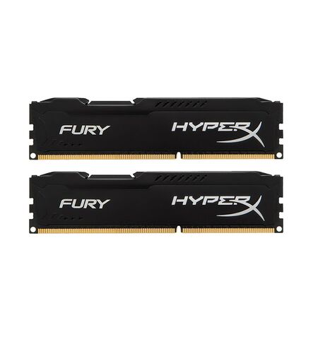 Оперативная память Kingston HyperX Fury Black 8GB kit (2x4GB) DDR3-1333 PC3-10600 (HX313C9FBK2/8)