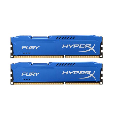 Оперативная память Kingston HyperX Fury Blue 8GB kit (2x4GB) DDR3-1333 PC3-10600 (HX313C9FK2/8)
