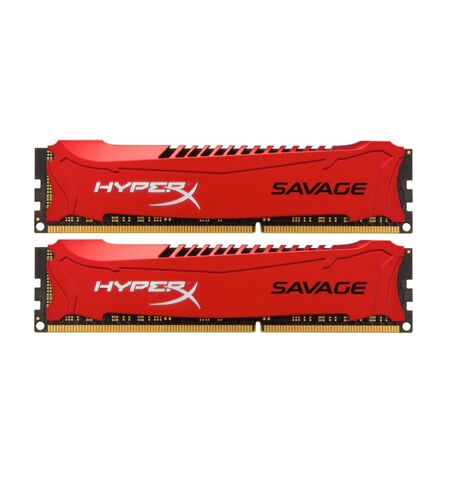 Оперативная память Kingston HyperX Savage 8GB Kit (2x4GB) DDR3-1866 PC3-14900 (HX318C9SRK2/8)