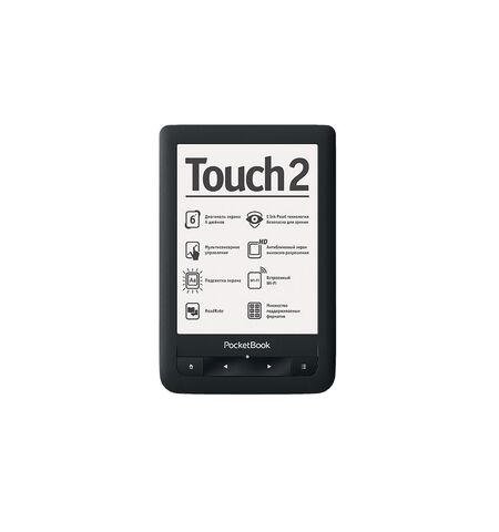 Электронная книга PocketBook Touch Lux 2 626 Black
